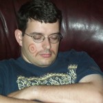Barry sleeping with makeup on his face