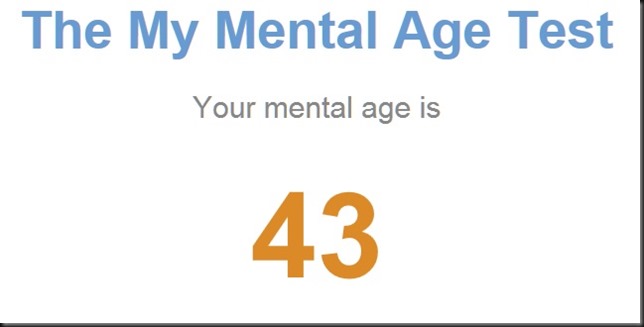 mental age