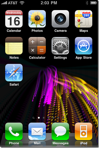 iPhone Screen Saver